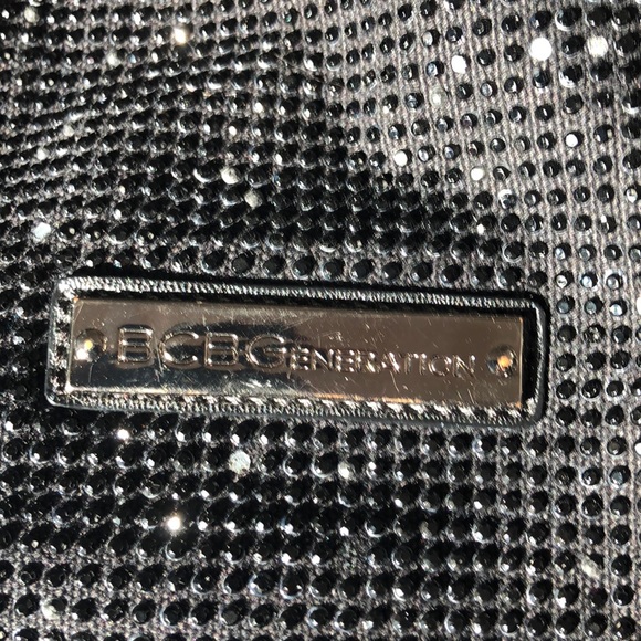 Black Hobo Bag with tasteful accents and bling. - Picture 5 of 9